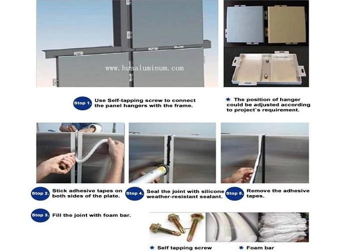 Acid Resistant Aluminium Decorative Sheets , PVDF Coated 2mm Aluminium Sheet