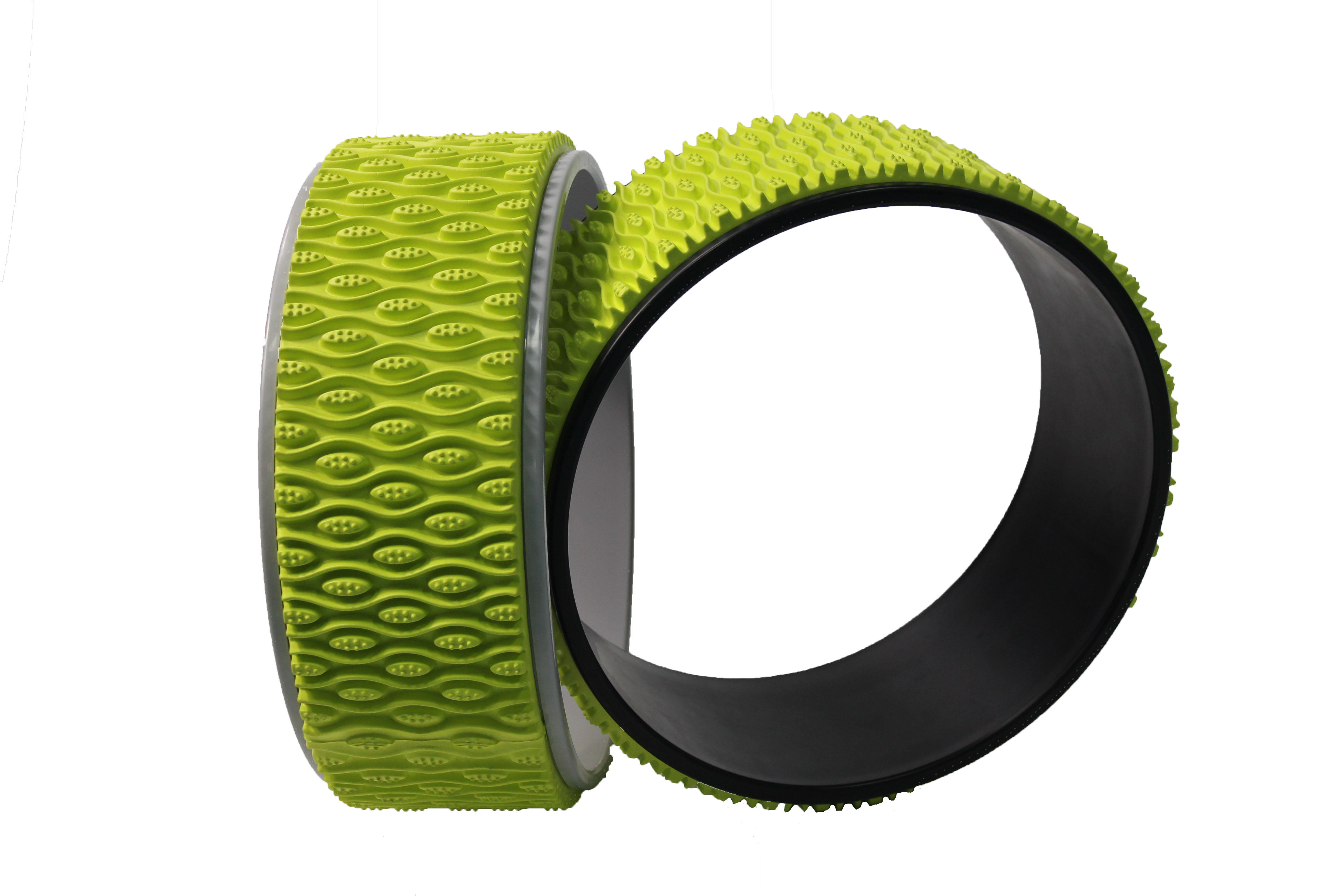 33.5CM 1.3KG EVA Yoga Exercise Wheel Foam Points Back Stretches Gym Accessories
