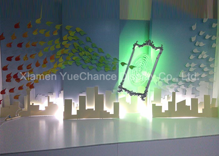 Multi Color Hanging Style Resin Magic Mirror Statues Hand Carved Technics