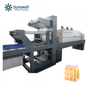  Plastic Film Heat Shrinking Wrapping Packaging Machine With Shrink Tunnel Manufactures