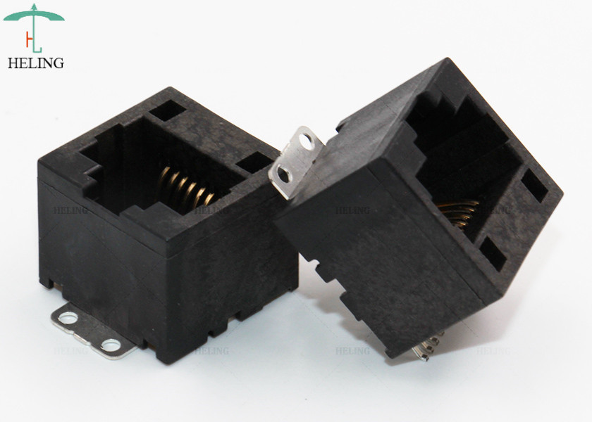 8P8C Vertical SMT RJ45 Jack For PoS / SDH / PDH / IP Phone / VoIP