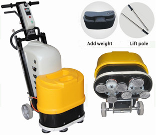 Concrete Grinding Terrazzo Floor Polisher With Work Width 310x550mm