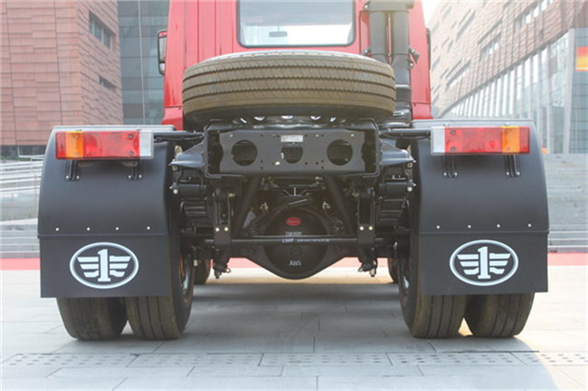 Red J5P Dump Truck Dumper 6*2 / Heavy Duty Truck FAW JIEFANG Right Drive