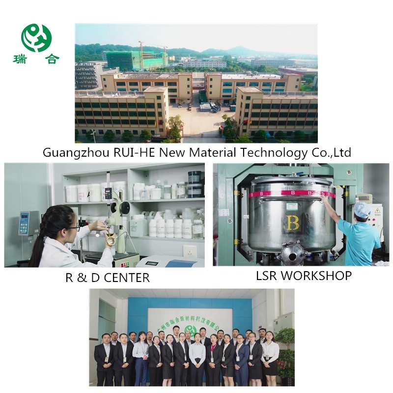 FDA Medical LSR Liquid Silicone Rubber Translucent Aging Resistance Material
