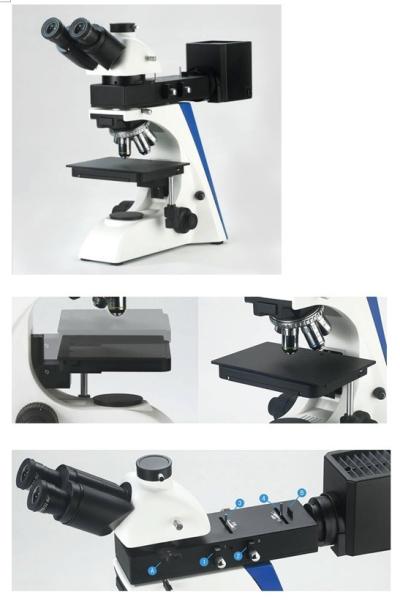 Infinity Optical Upright Metallurgical Microscope Long Working Distance