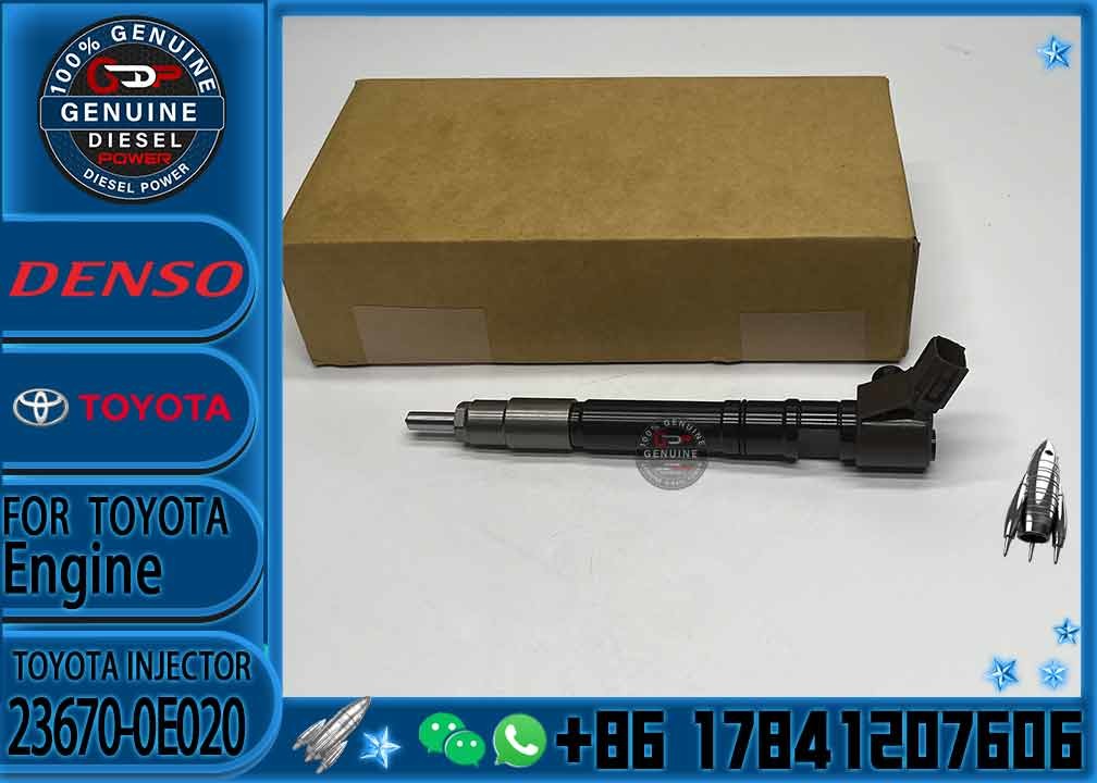 Common Rail Injector 295700-0560 23670-0E020 23670-09430 23670-11020 23670-19025 236700E020 For Toyota 2.4d 2GD-FTV REVO