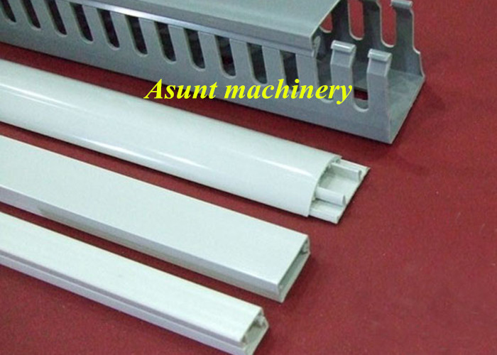 Elelectric Cable Trucking PVC Profile Extrusion Line PLC Control