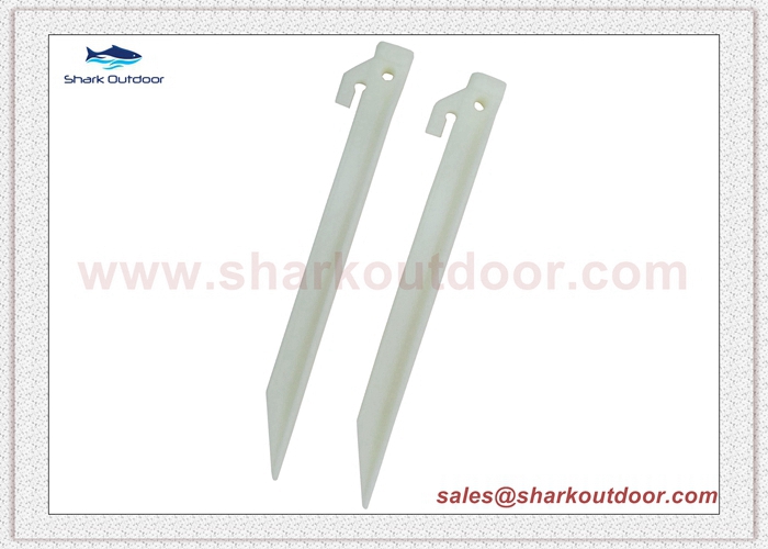 Glow in the dark/Luminous Plastic Tent Peg/Tent Stakes