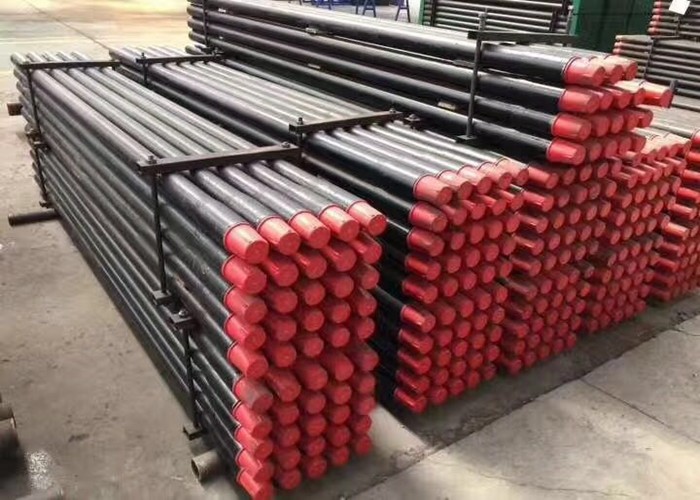 R28 T38 T45 T51 Threaded Steel Rod Drilling Tool With High Torque Resistance