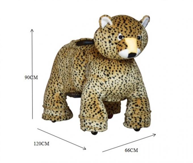 Hansel  coin operated plush walking animal adult ride on toys for mall Guangzhou factory