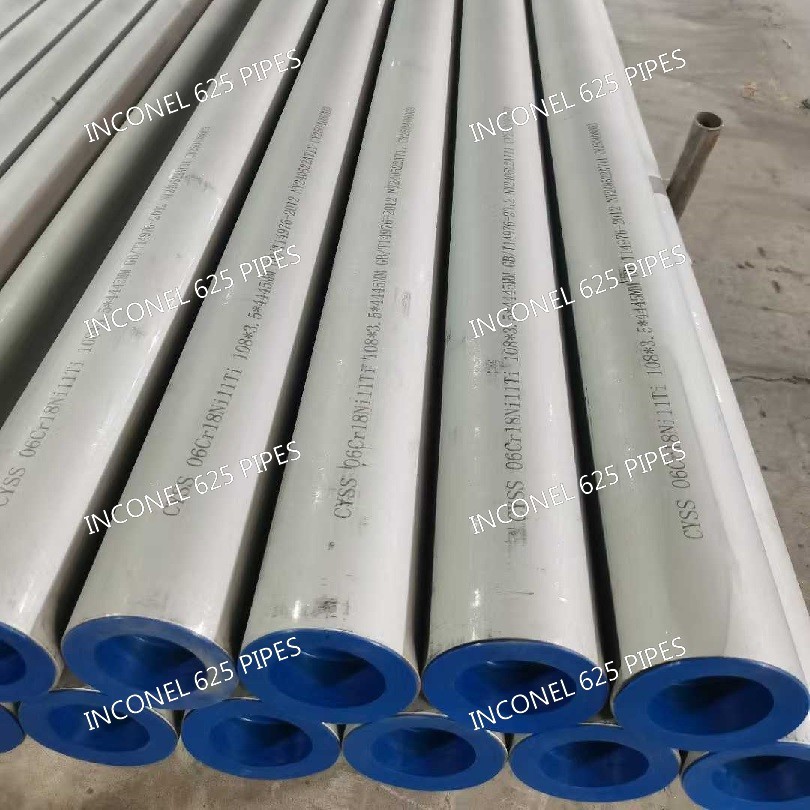 Inconel 625 Nickel Alloy Seamless Pipe UNS N06625 6m Length SCH40S Hollow Tube