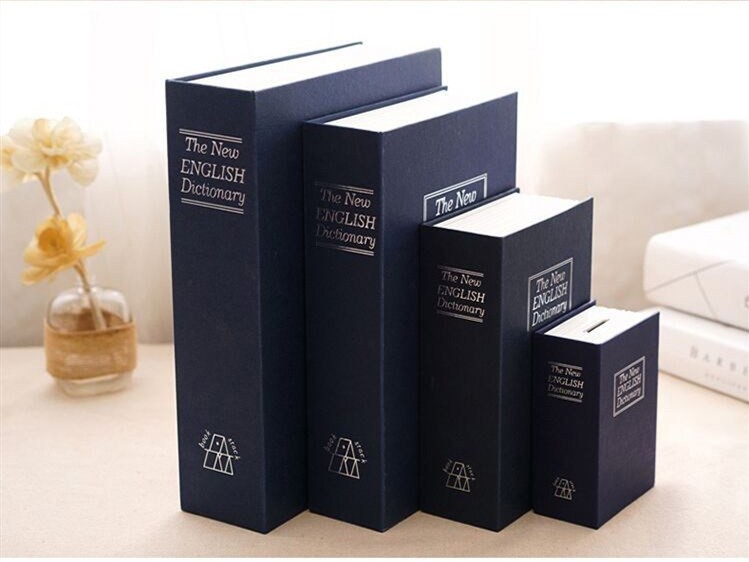 Square False Book Shaped Storage Box Gift Corrugated Cardboard ODM