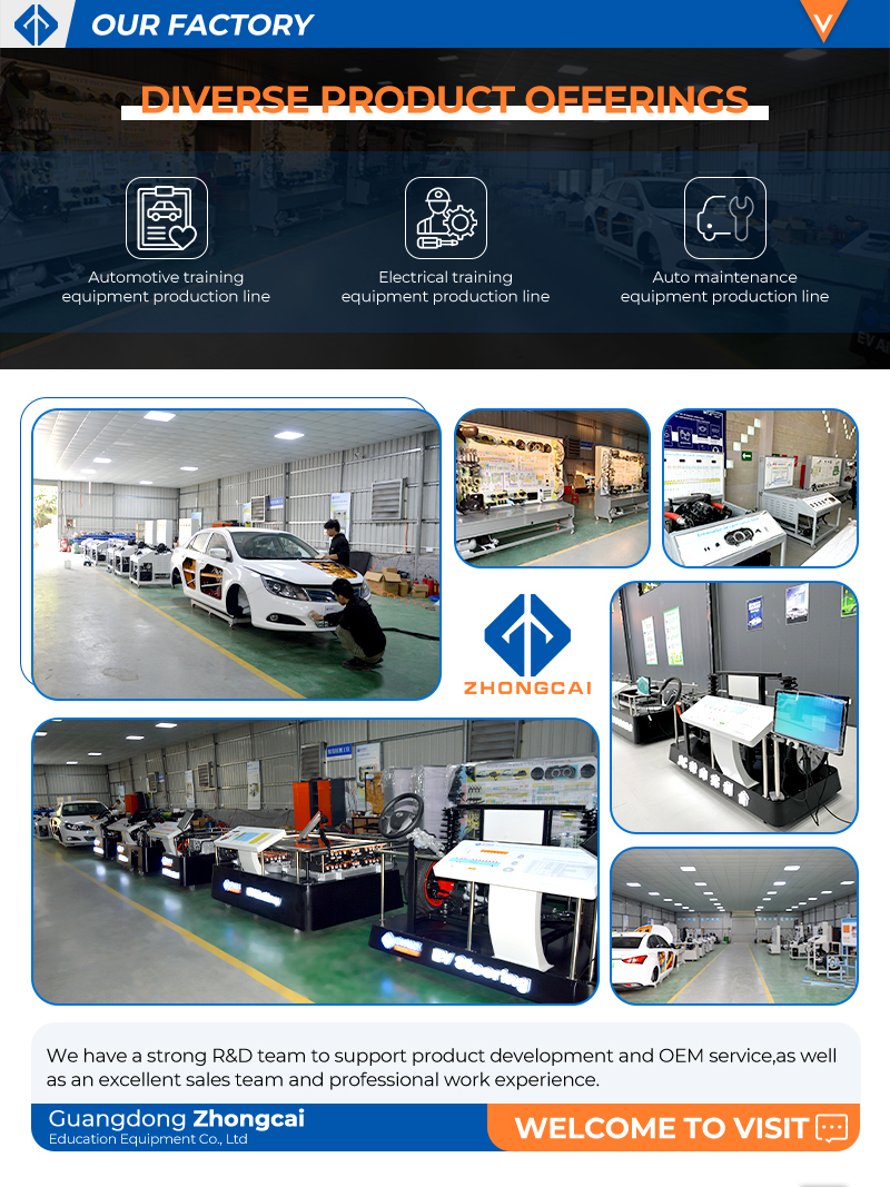 Electronic Power Steering Teaching Board Advanced Industrial Hydraulics Training