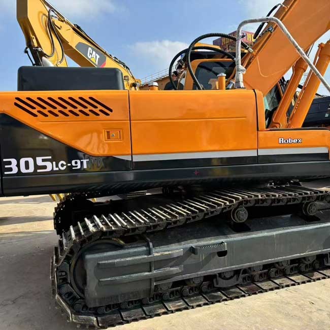 Hyundai Heavy Industries R305LC-9T Used Excavator 1.38m3 Bucket Capacity