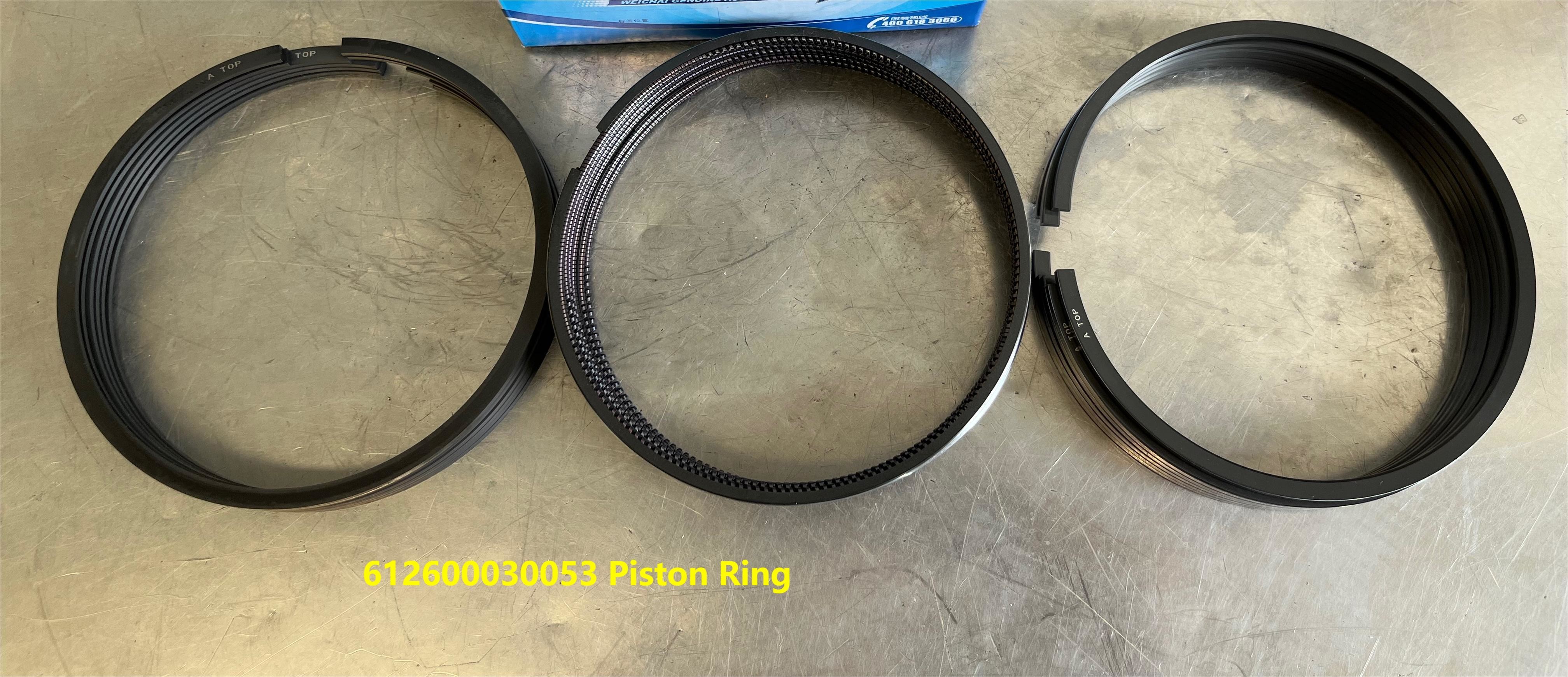 HOWO Truck Parts Piston Ring Assembly WEICHAI Engine Parts 612600030053
