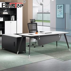  Modern Wood Office Desk Managers Desk Computer Desk Industrial Style Manufactures