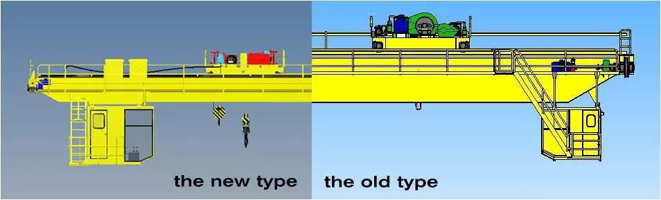 Electric 120 Ton Low Headroom Double Girder Overhead Crane