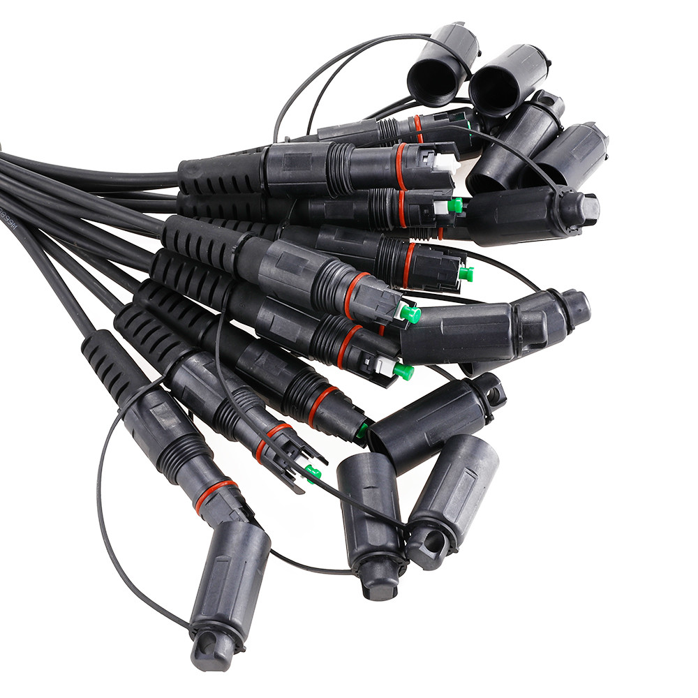 Hardened Optitap SC APC Pre Connectorized Cable FTTA With SST
