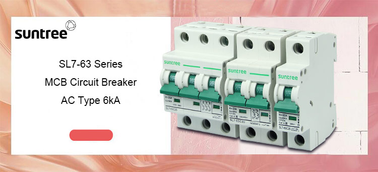 SL7-63 C16 2Pole 63Amp 6kA Miniature Circuit Breaker