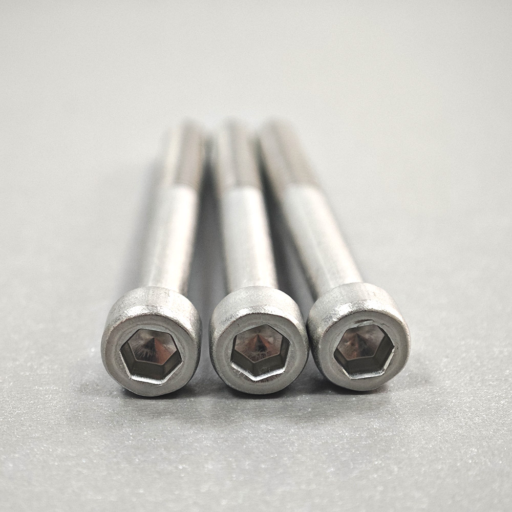 Plain Finish Half Thread Stainless Steel Hex Socket Head Screw with DIN Standard
