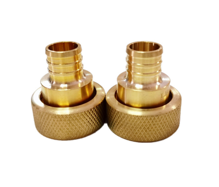 Round Head Lead Free Compression Fittings CNC Technics Non Rusting