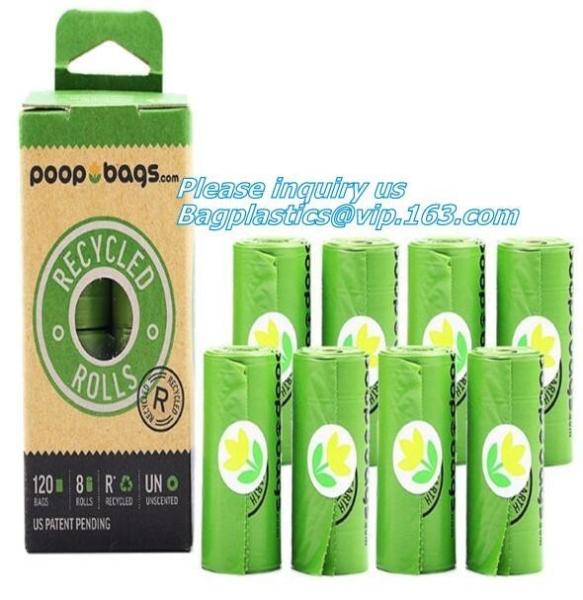 Dog Poop Bag Cornstarch Compostables, Unscented Environment Friendly Compostable