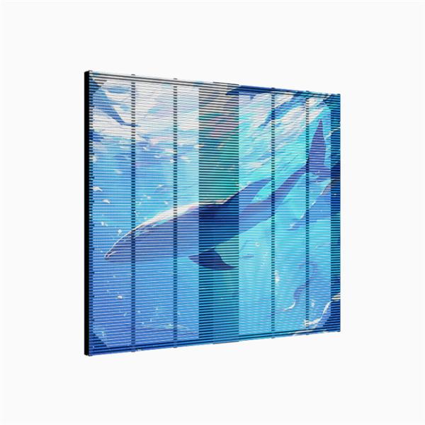 P3.9-P7.8 fixed installation See-Trough LED Video Wall LED Mesh Transparent
