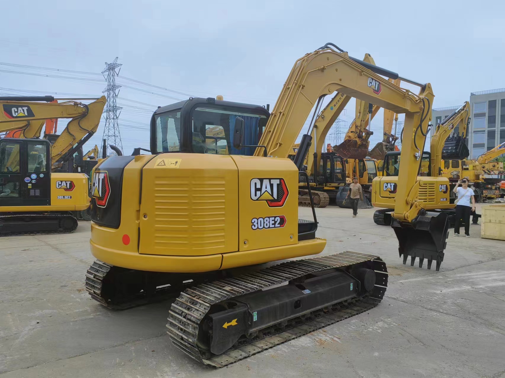 2023 Original Japan Cat Excavator Used Mini Machine CAT307E CAT308 CAT310