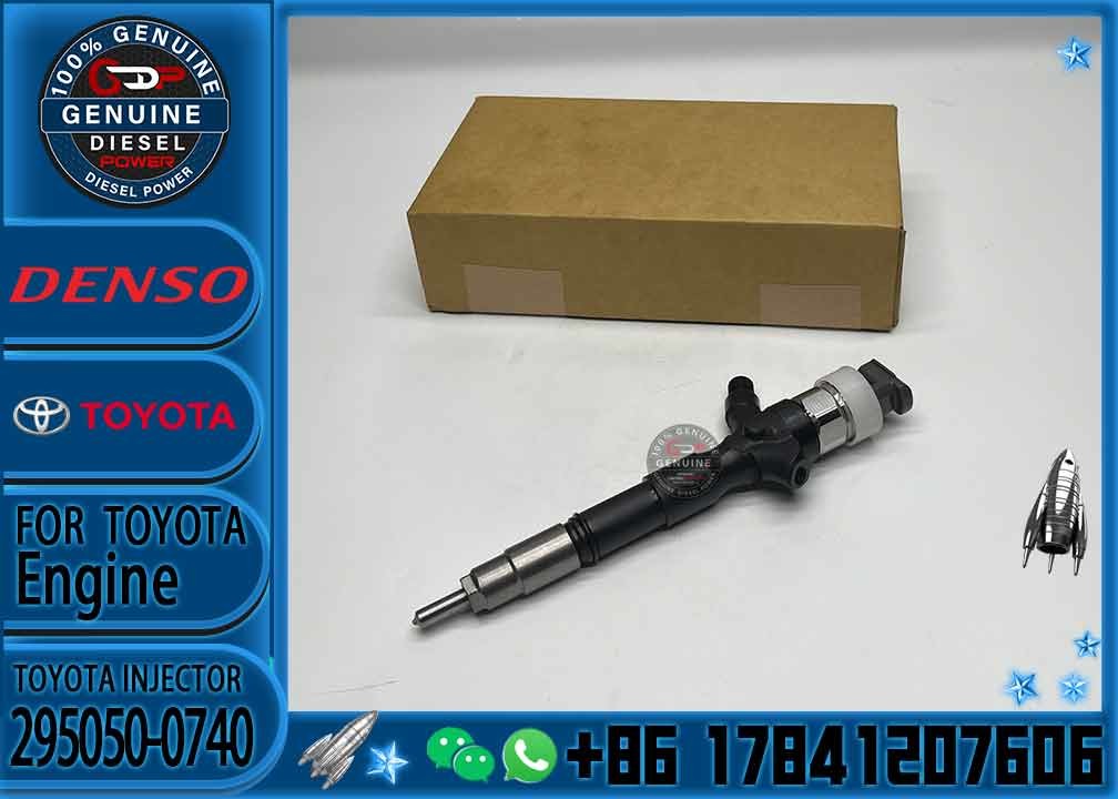 Fuel Injector 295050-0810 295050-0540 295050-0620 295050-0740 23670-0L110 For Denso Toyota 2KD
