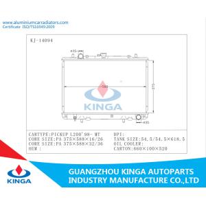 Auto Engine System Custom Car Radiator For Pickup L200 With Aluminium Brazed