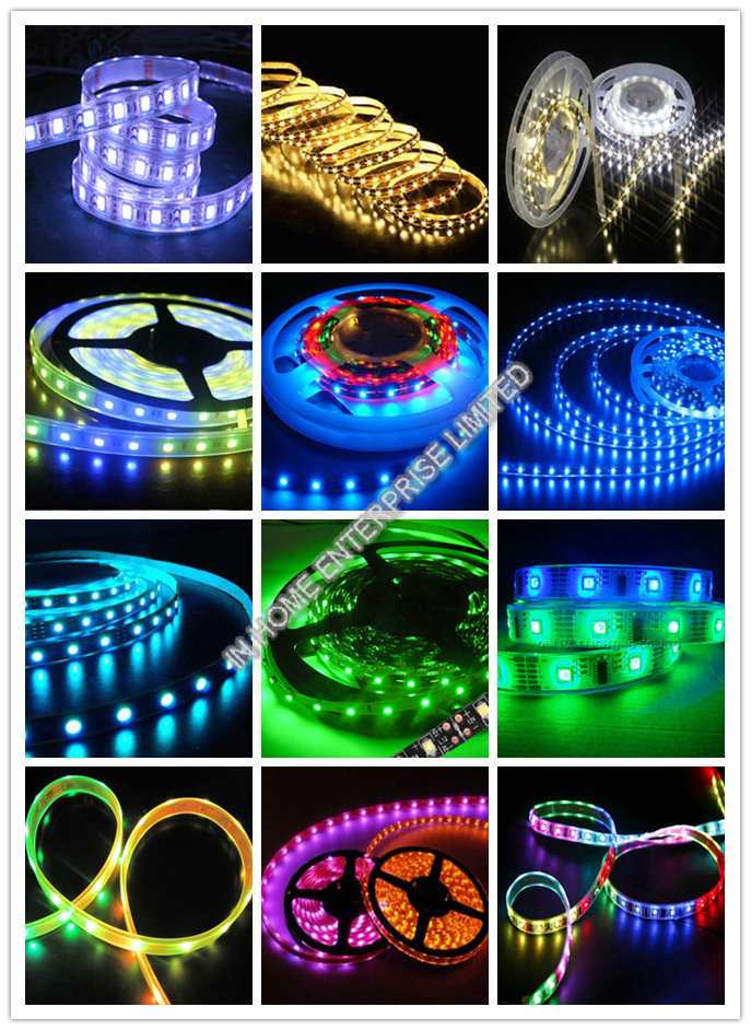 IP68 Yellow SMD 5730 Led Strip / 75W Flexible Led Strip Lights Super Bright