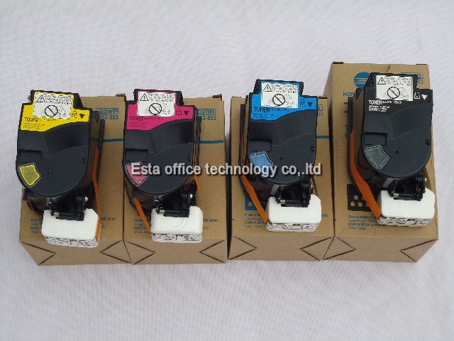 BCYM Color Laser Toner For Konica Minolta Tn310 Bizhub C350 / C351 / C450 / C450