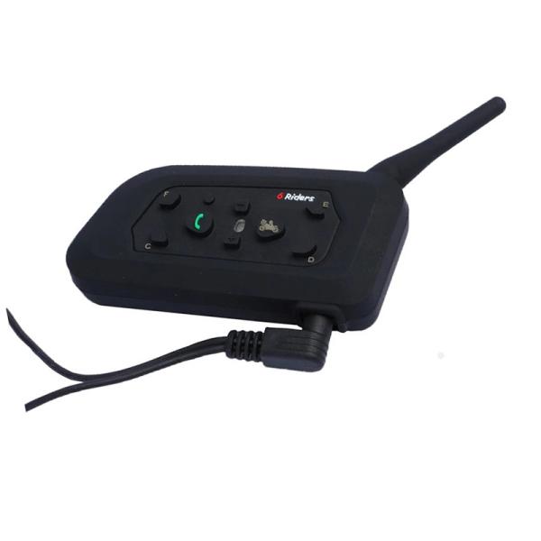 V6 1200 M Auto Responder FM Motorcycle Radio Intercom Waterproof 300 Hours