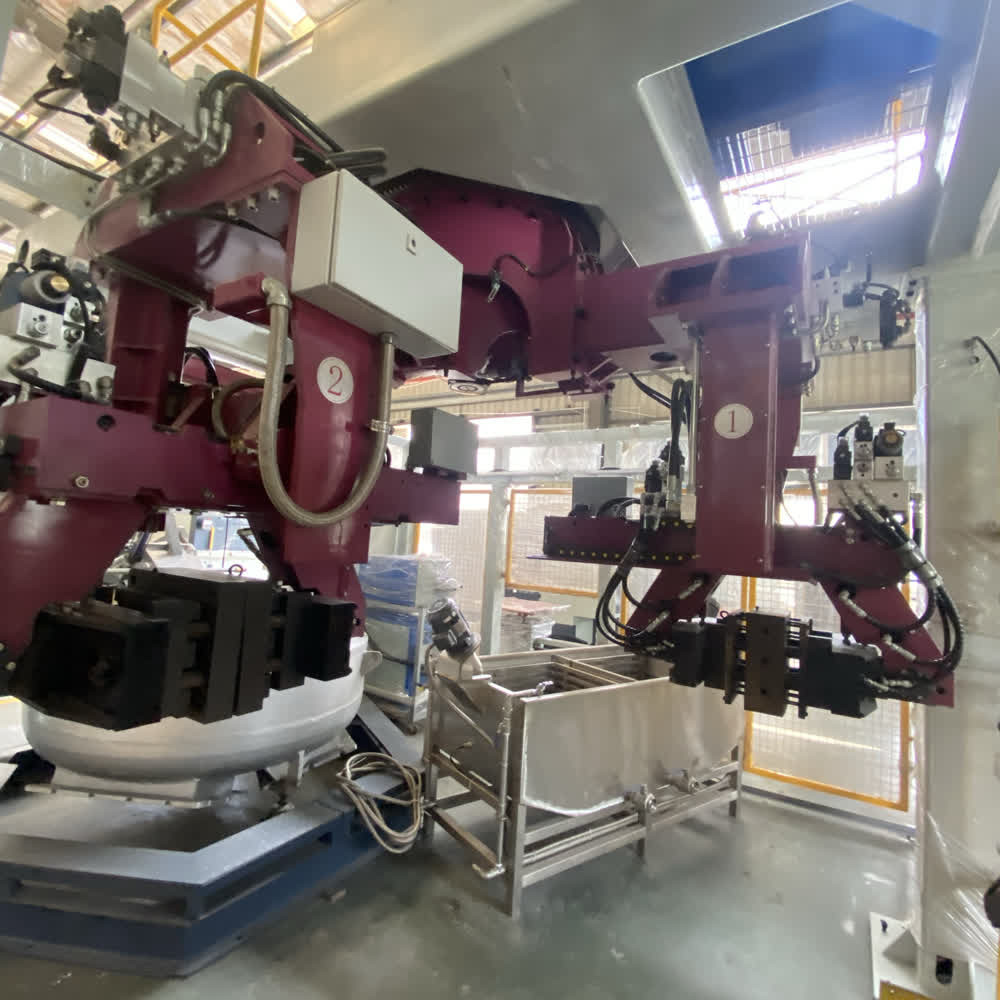 Low Pressure Die Casting Machine For Brass Faucet And Auto Part Casting
