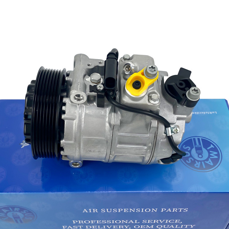 Black And Silvery Car Air Conditioner Compressor Pump 958126014 For Porsche Cayenne
