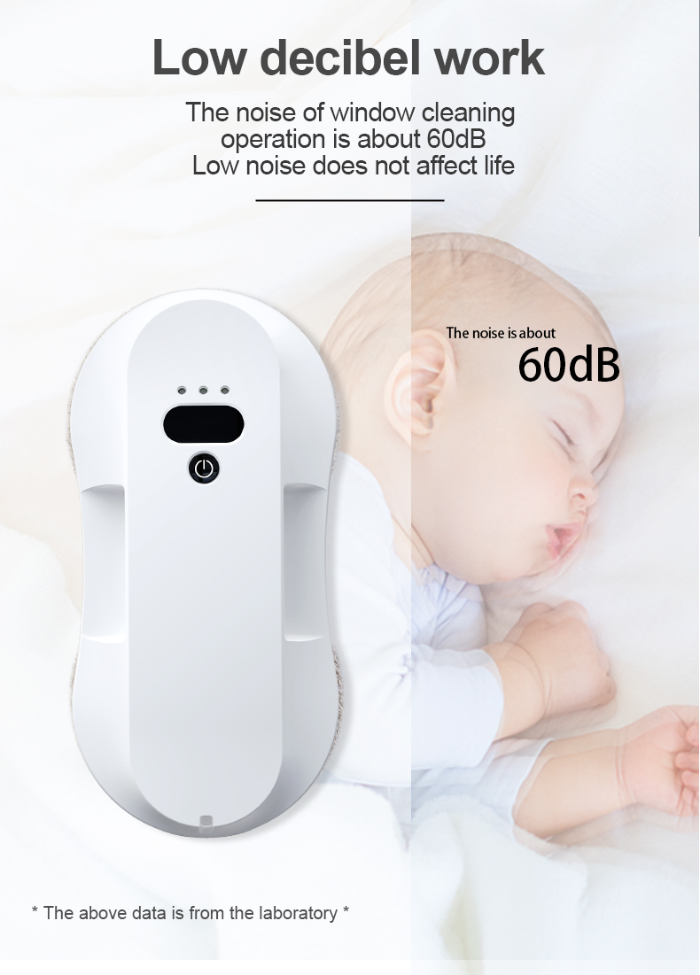 AC110-240v Voltage Smart Window Cleaner Robot for Easy and Convenient Glass Cleaning