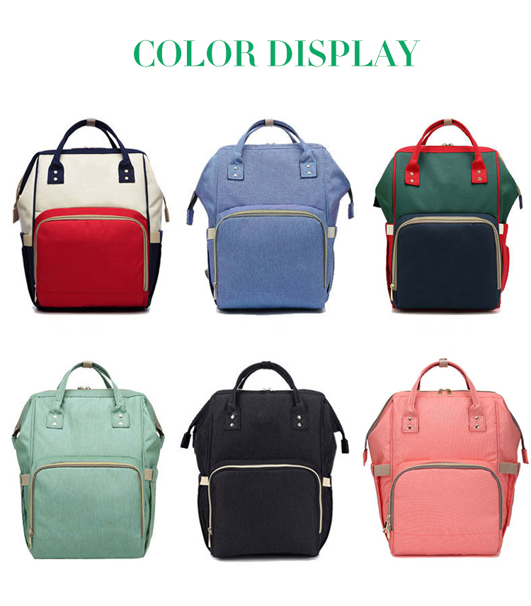 Oxford Fabric Tactical Diaper Bag Backpack With Changing Pad