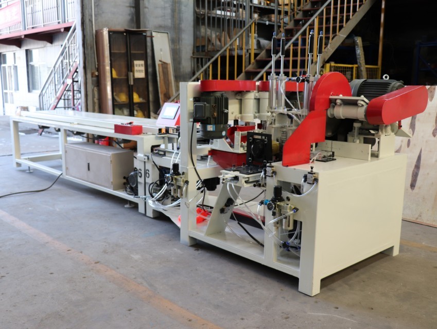 Automatic Wood Pallet Block Nailing Machine Pallet Legs Nailing Machine