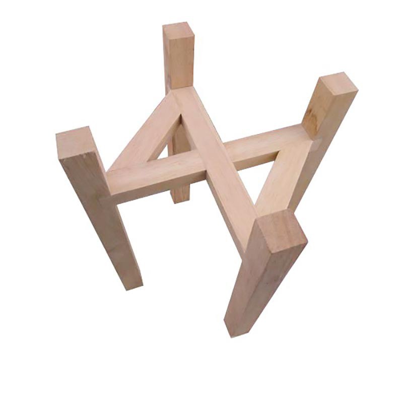 wooden shelf holder support