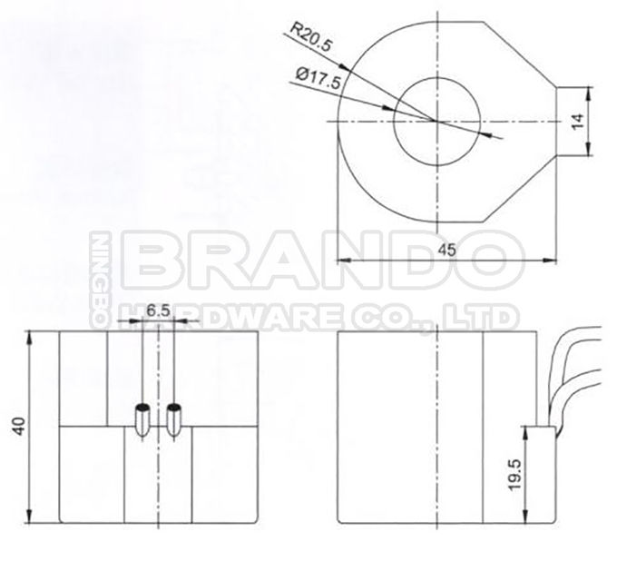 MP-C-011 Solenoid Valve Coil 24V 120V 240V AC For Henny Penny Fryer 0