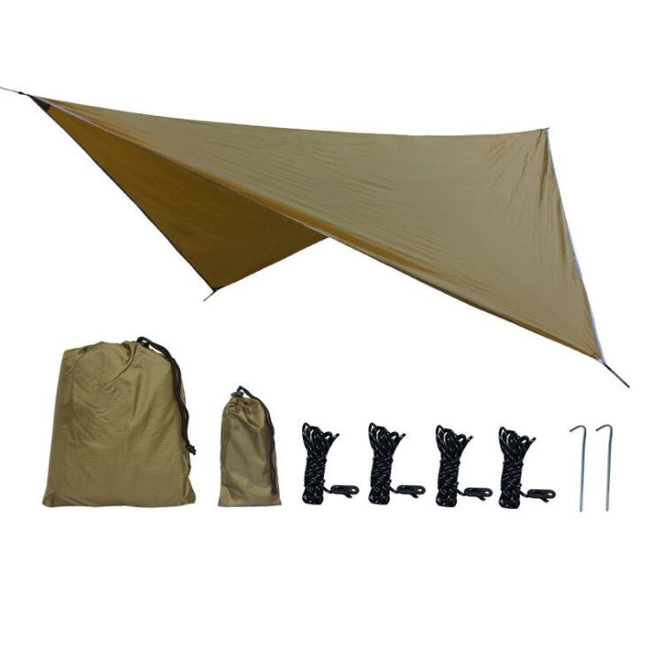 Lightweight Portable Camping Hammock , Hammock Rain Tarp Waterproof