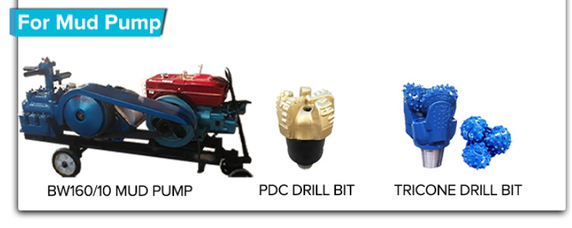 High Efficiency 180m Depth 55kw Small Borewell Drilling Machine