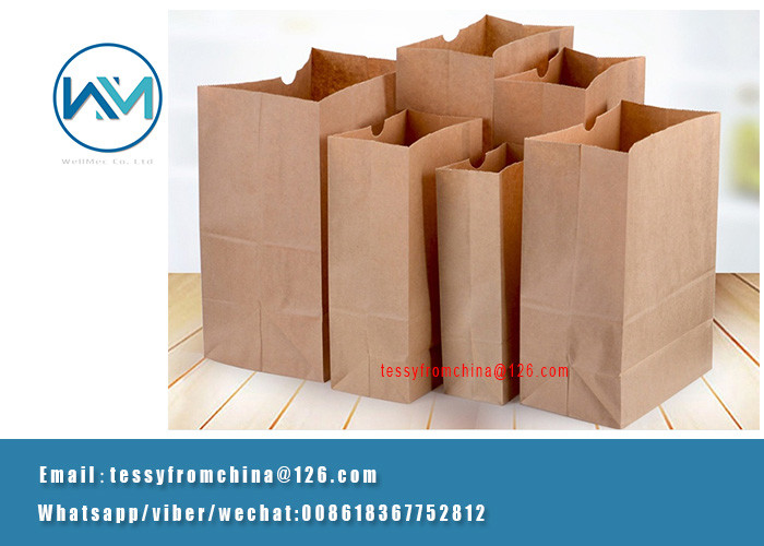 Automatic High Speed Roll Feeding Square bottom paper bag making machine Factory Direct Manufacturer
