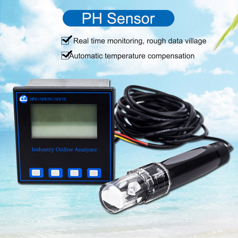 Industrial Hydroponic Water Analyzer with Manual/Automatic Temperature Compensation