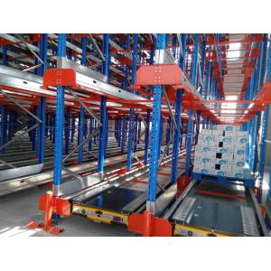 Warehouse Mobile Radio Shuttle Racking System Automation Material Handling