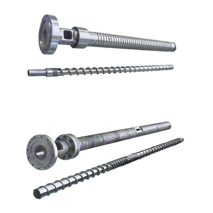 General Type Extrusion Twin Screw And Barrel For Plastic Extruder Machine 38 CrMoAlA/ 42 CrMo Alloy Steel