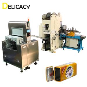 Automatic Locking Tin Can Making Machine With Strip Feeding System