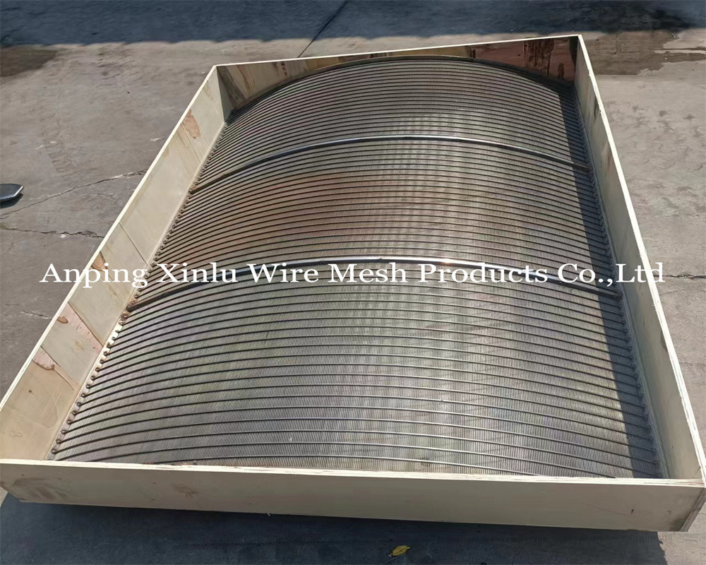 Johnson Static Sieve Bend Screen DSM Low Carbon Steel V Wire Screen