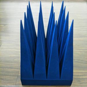 Electrical Microwave Rf Absorber Foam Pyramidal For EMC Testing Room And RF Box