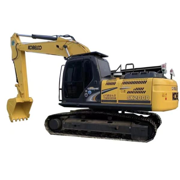 Origin Hydraulic Valve Japan Made Used Kobelco SK200D Excavator For Construction